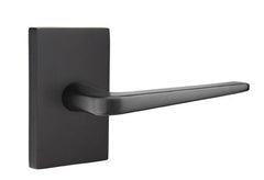 EMTEK Emtek 5212ATNUS19RH Athena Lever Privacy Set Flat Black