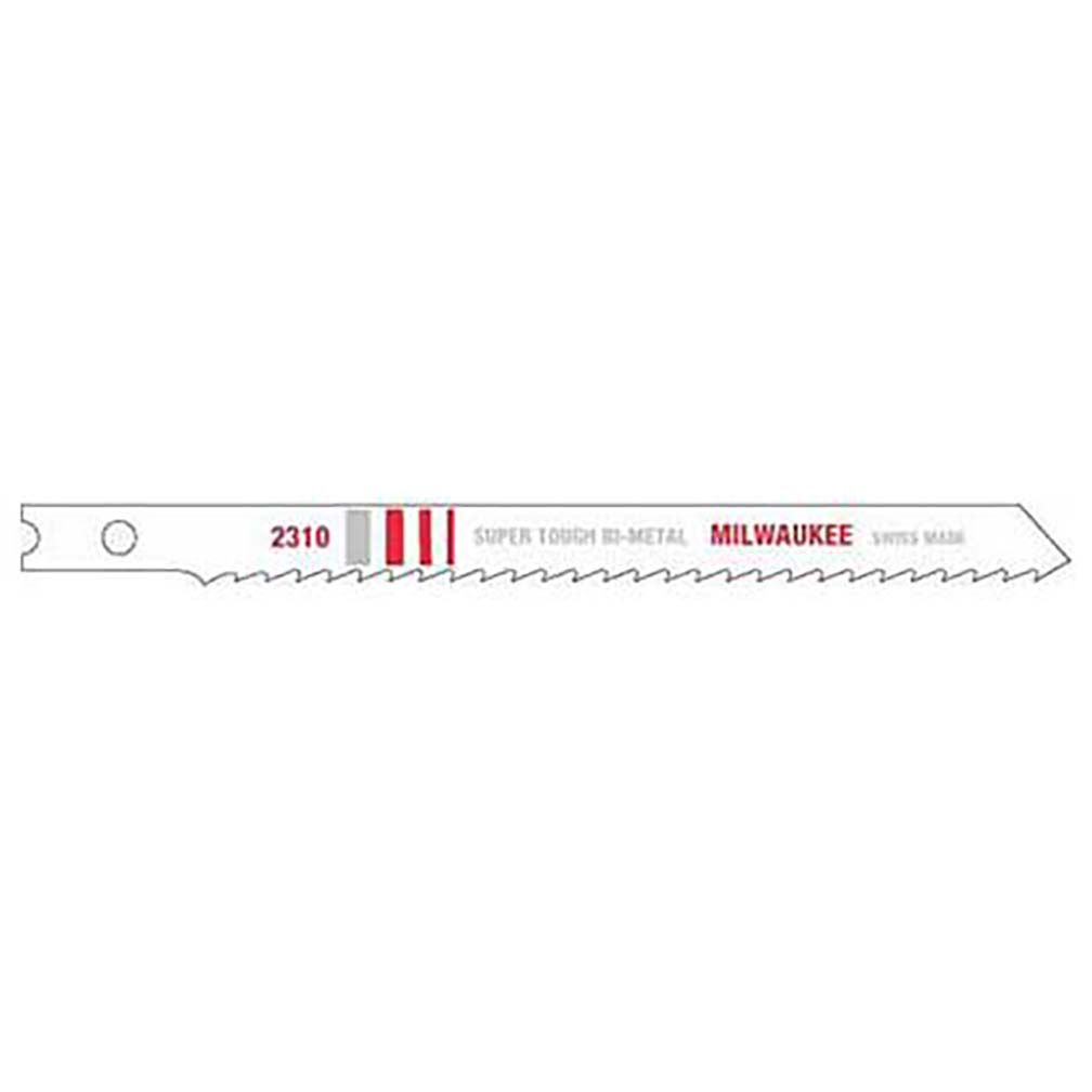 MILWAUKEE Milwaukee 48-42-2310 General Purpose Jig Saw Blade 10 TPI Pack of 5