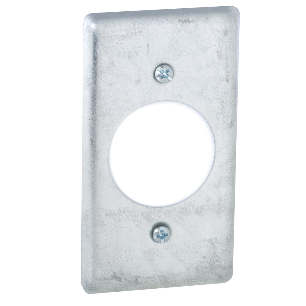 RACO RACO 867 Flat Handy Box Cover 20A 4-3/16 x 2-5/16 in