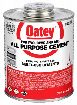 OATEY Oatey Company 30847 All Purpose Solvent Cement 32 Oz