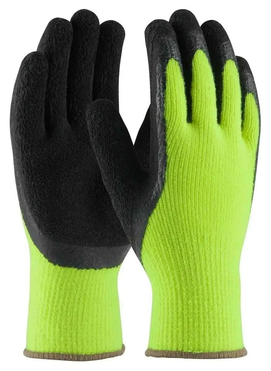 PIP Pip 41-1420/M Hi-Vis acrylic nylon medium cold protection gloves (12 pairs)