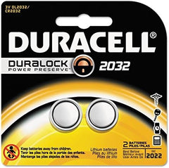DURACELL Duracell 66388 DL2032 3V Coin Cell Lithium Battery (2 Pack) DB66388