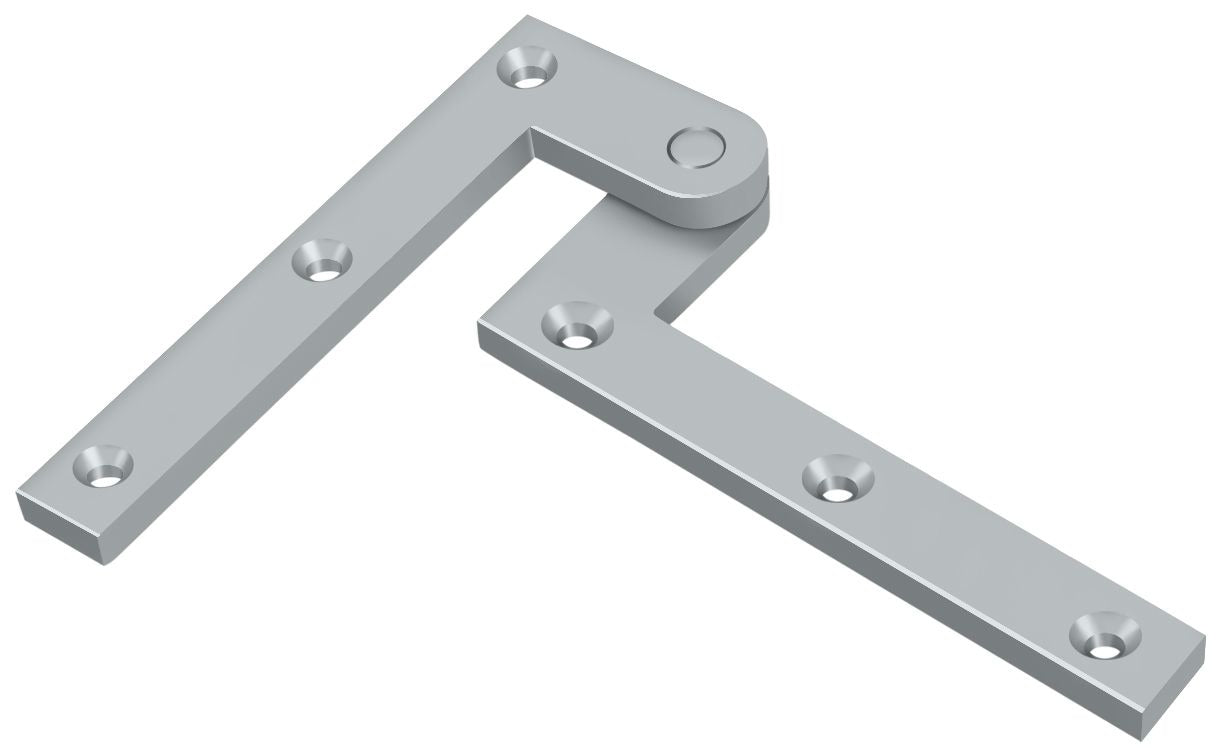 DELTANA Deltana PH40U26D Hinge 5 Inches X 2.8 Inches Satin Chrome
