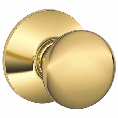 SCHLAGE Schlage Lock Co F10V Ply 605 Passage Lockset Bright Brass