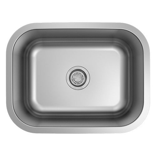 DAKOTA Dakota Plumbing Products GSR-16-2318 Undermount Kitchen Sink