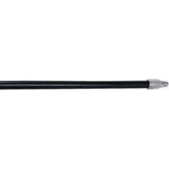 RUBBERMAID Rubbermaid FG635700BLA Wood Broom Handle 60in Threaded