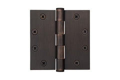 EMTEK Emtek 92015US10B Square Steel Heavy Duty Hinge Pair Oil Rubbed Bronze
