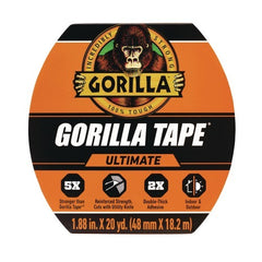 GORILLA GLUE Gorilla Glue 113499 Ultimate Gorilla Tape 1.88 in x 20 yd (3 in core)