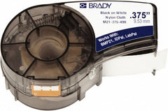 BRADY Brady 110893 Flexible Nylon Label Tape 0.375 in White