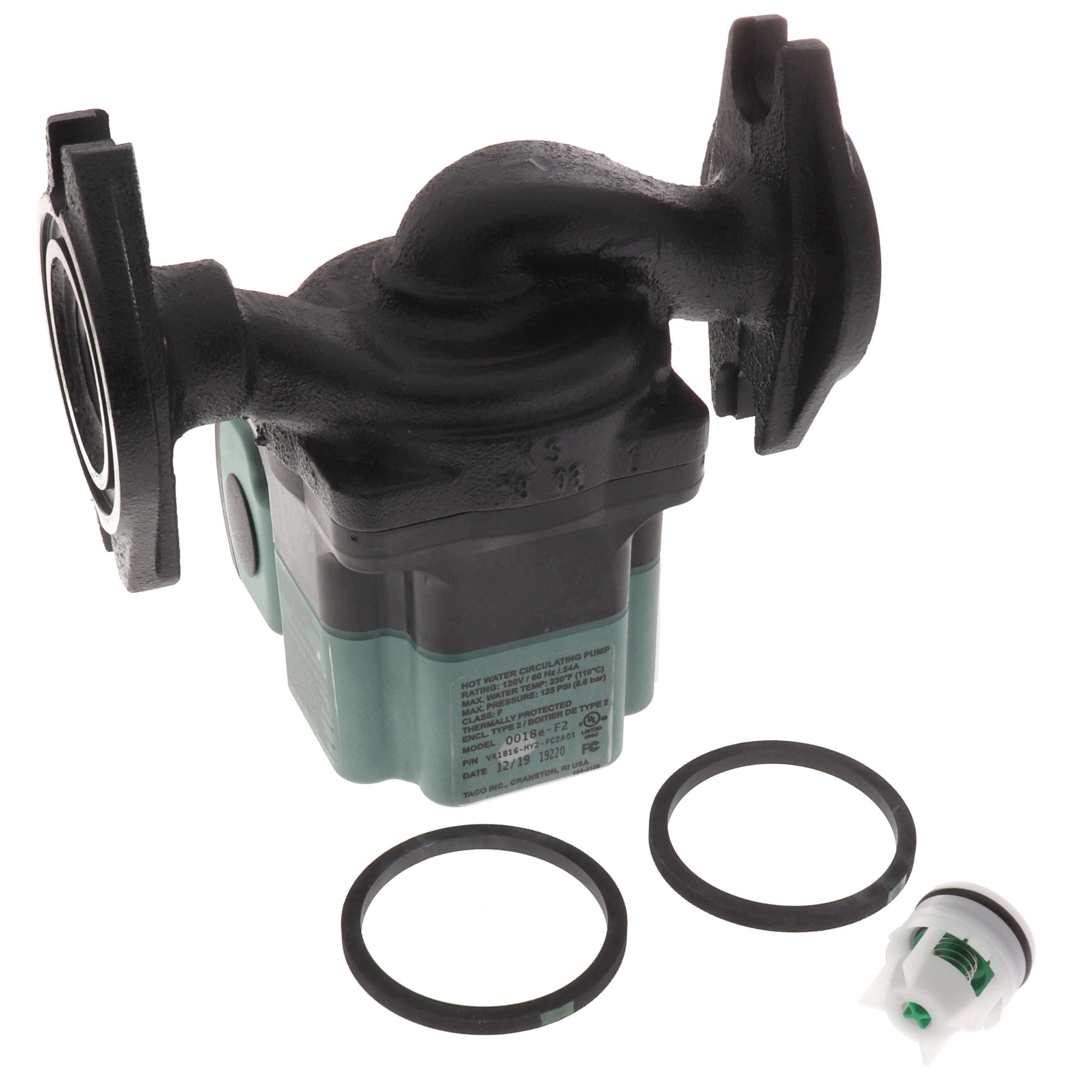 TACO Taco 0018E-SU In-Line Circulator ECM Union 120 V (1 in Union)
