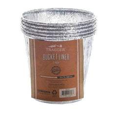 TRAEGER Traeger Pellet Grills Llc BAC459 Mini Bucket Liner 5 Pack