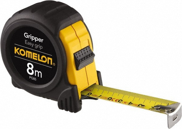 KOMELON Komelon PG85 Tape Measure 26 Ft 25mm Yellow Blade Metric