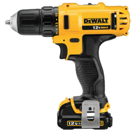 DEWALT DeWalt DCD710S2 12V Drill Driver Kit with Lithium-Ion Batteries