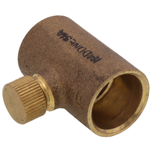 EVERFLOW Everflow DCWC0012-NL 1/2 NOM Cast Brass Drain with Cap Lead Free