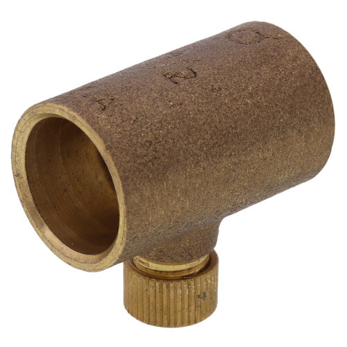 EVERFLOW Everflow DCWC0012-NL 1/2 NOM Cast Brass Drain with Cap Lead Free
