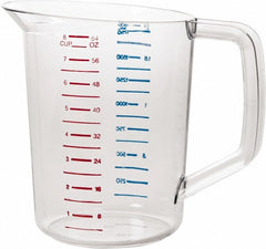 RUBBERMAID Rubbermaid FG321700CLR 2 Qt Polycarbonate Measuring Cup
