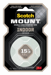 3M 3M 214H Scotch-Mount indoor double-sided mounting tape 1 in x 55 in B10014380