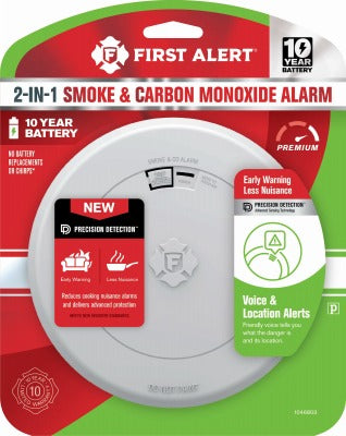 HONEYWELL Ademco Inc. 1046803 Smoke Co Alarm 10 Year Battery