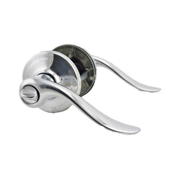 KWIKSET Kwikset 730TNL-26 Tustin Lever Privacy Door Lock Bright Chrome