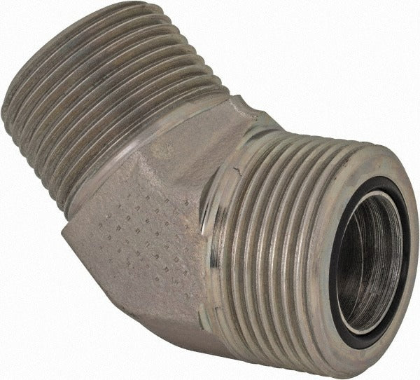 PARKER Parker 16 Vlo-s Male 45 Elbow Fitting 1 in Orfs X Nptf 3000 Psi
