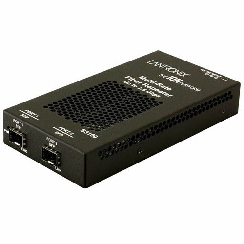 LANTRONIX Transition Networks S3100-4040-AR Fiber Repeater