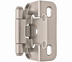 AMEROCK Amerock BPR7550G10 Partial Wrap Hinge 1/2 in Overlay Satin Nickel