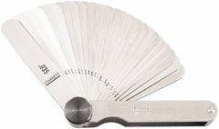 STARRETT Starrett 66BS Feeler Gage Set 31 Leaves Stainless Steel