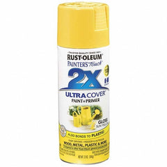 RUST-OLEUM Rust-oleum 334046 Enamel Spray Paint Sun Yellow Gloss 12 Oz