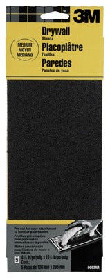 3M 3M Company 9092DC-NA Drywall Sanding Sheet Medium 5 Pack