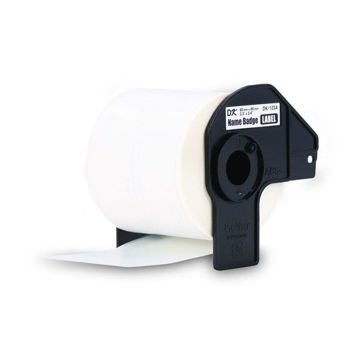 BROTHER Brother BRTDK1234 Adhesive Name Badge Labels (260 / Roll) DK1234