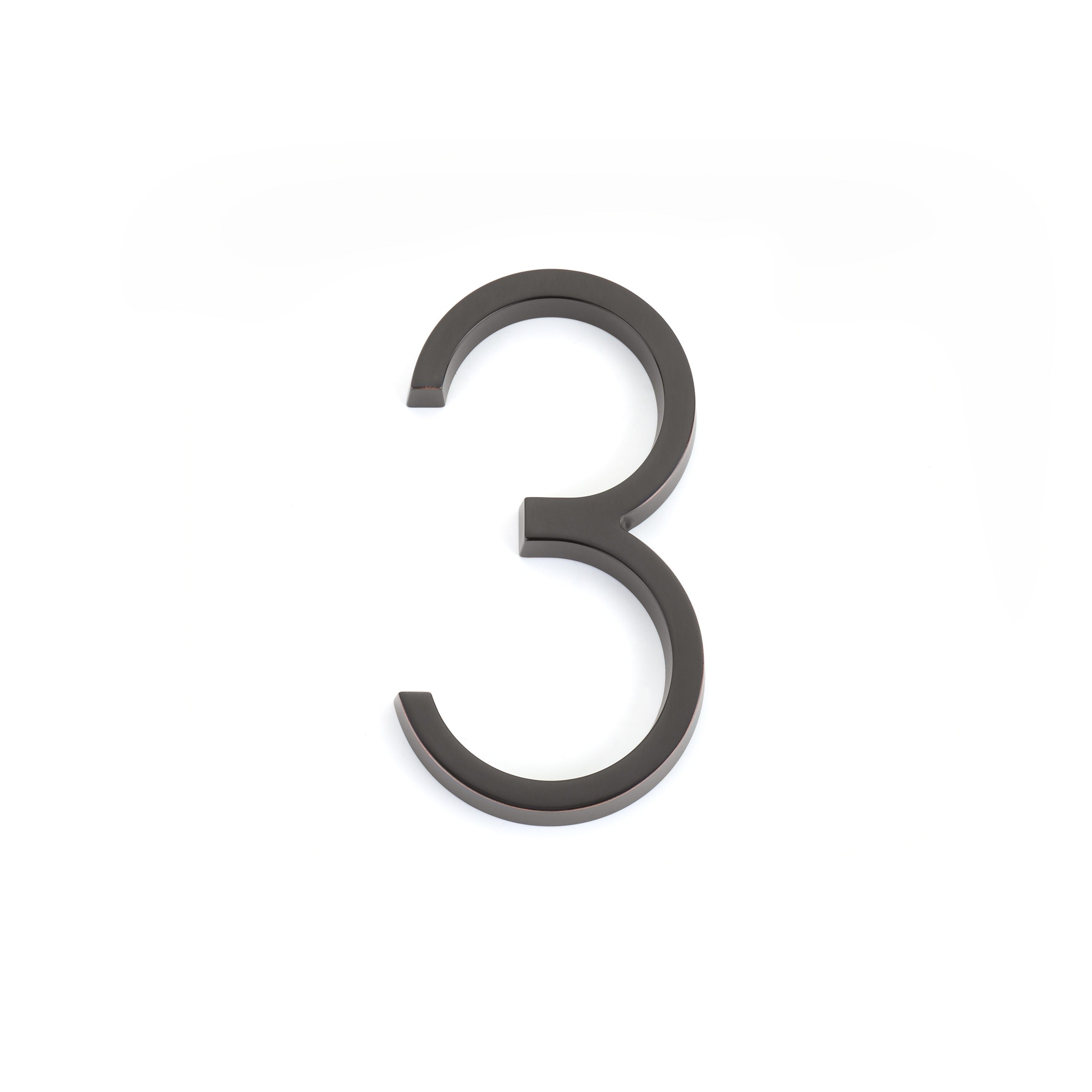 EMTEK Emtek 2833US10B Modern 3 House Number Oil Rubbed Bronze