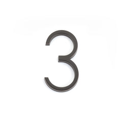 EMTEK Emtek 2833US10B Modern 3 House Number Oil Rubbed Bronze