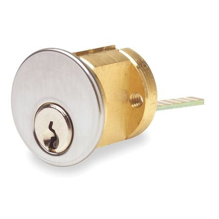 ILCO Ilco 7075KS1026D 5 Pin Rim Cylinder Kwikset Keyway Satin Chrome