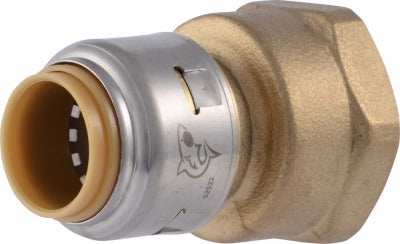 SHARKBITE Sharkbite/cash Acme U068LFA Push Fit Connector 1/2x3/4 Fip