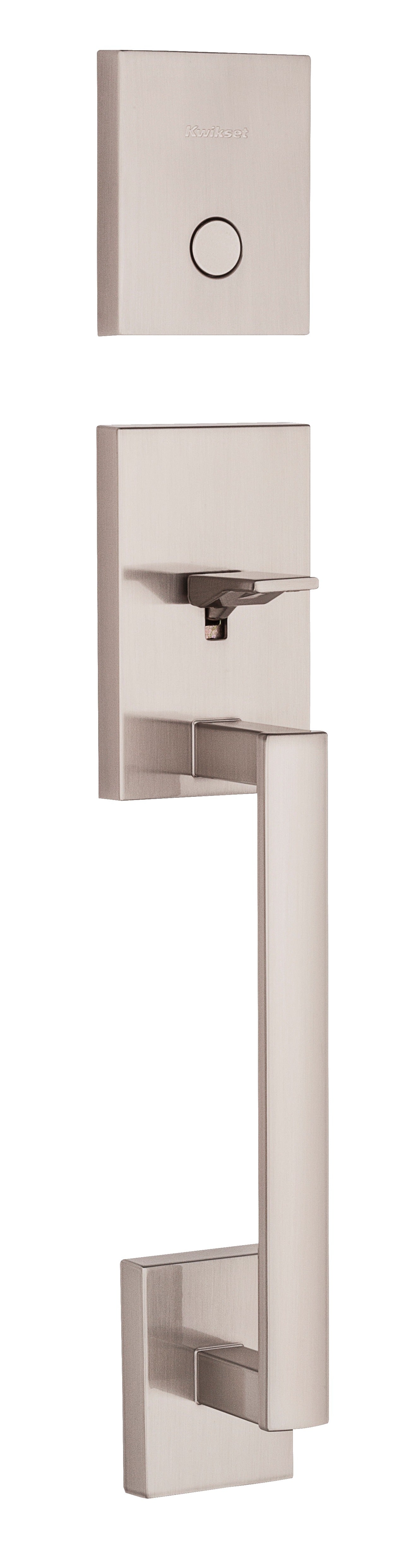 KWIKSET Kwikset 819SCELIP-15 Dummy Exterior Handleset Satin Nickel