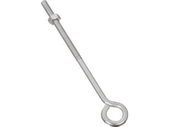 STANLEY Stanley N221-143 1/4 x 6 Zinc Plated Eye Bolt With Nut Assembled