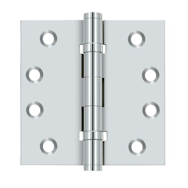 DELTANA Deltana DSB4B26 Square Hinge Ball Bearings 4x4 Bright Chrome