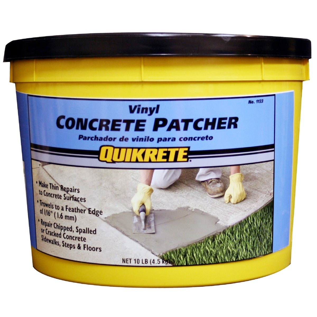QUIKRETE Quikrete 113311 Vinyl Concrete Patch 10 lb