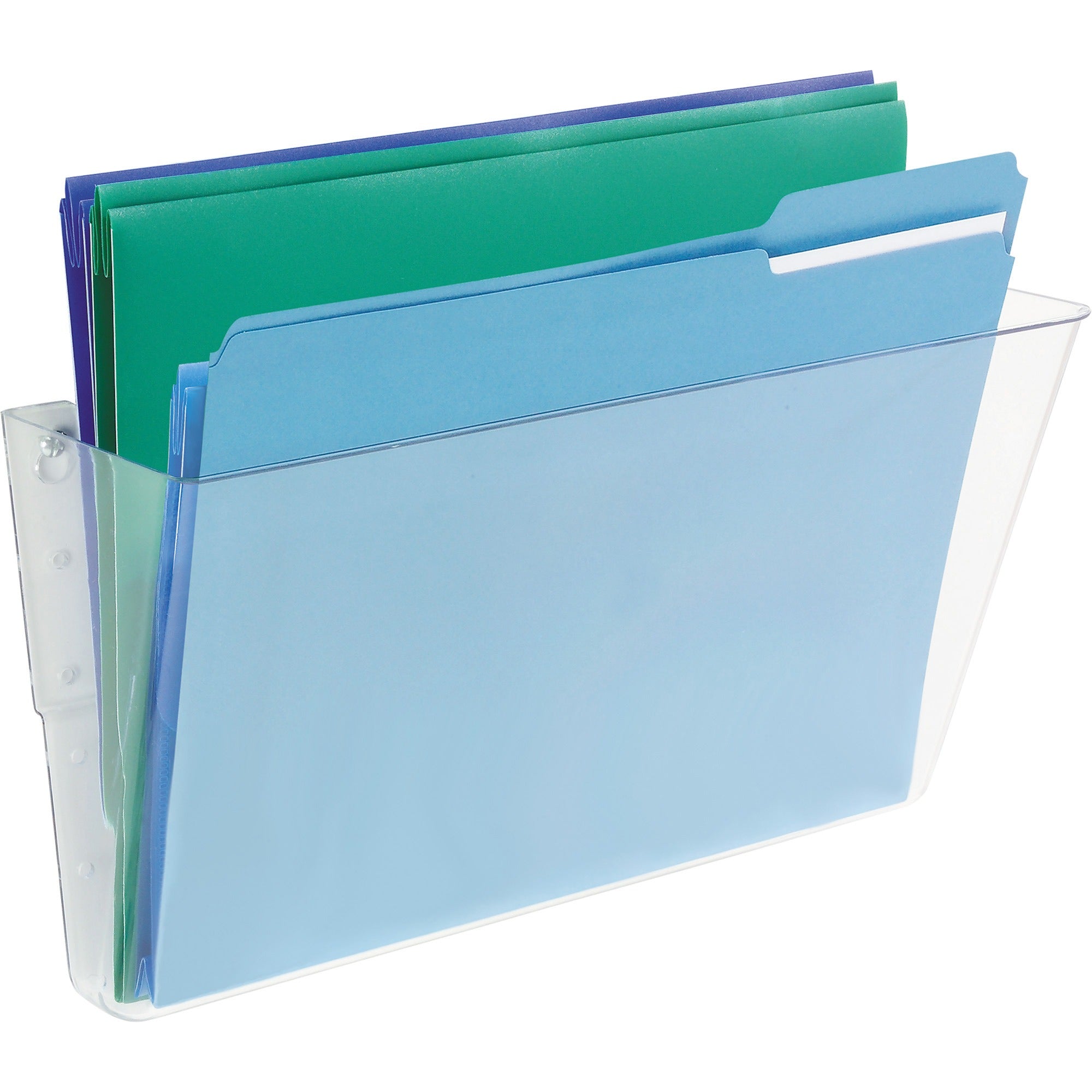 DEFLECTO Deflecto DEF73201 Ez Link Stackable DocuPocket 13x7x4 in (1 Each)