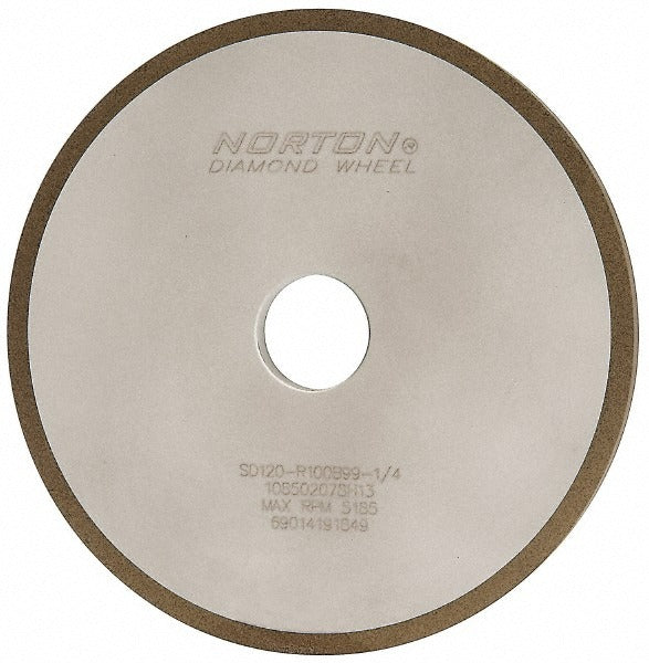 NORTON Norton 69014191849 Diamond Grinding Wheel 120 Grit 7in
