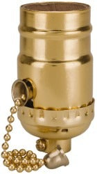 LEVITON Leviton 19980-M Pull Chain Lamp Holder 660W Medium Base