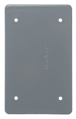 ABB INSTALLATION PRODUCTS Abb E980CN-CAR Pvc Blank Box Cover Single Gang