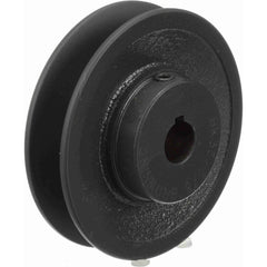BROWNING Browning 1028141 Single Groove Sheave 3-3/4 in Od Cast Iron