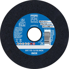 PFERD Pferd 61340424 Type 1 Cut-off Wheel 46 Grit Stainless Steel
