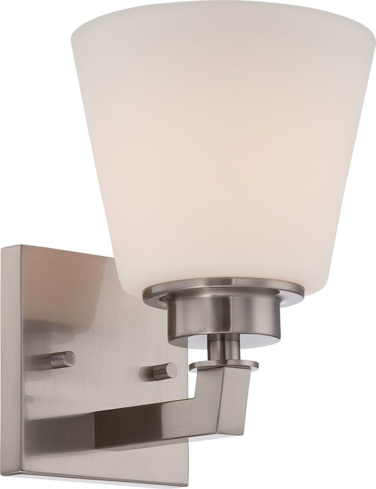 SATCO-NUVO Satco-Nuvo 60/5451 One Light Vanity 100W (5.88 in x 6.88 in x 8.13 in) 60/5451