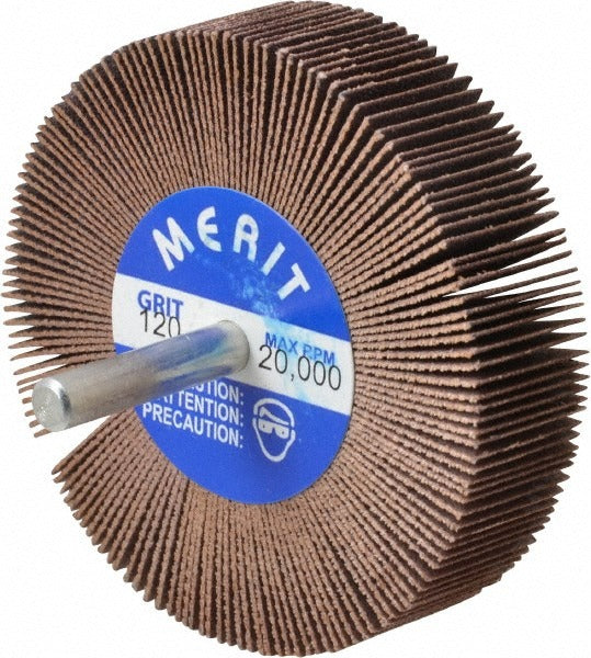 MERIT Merit Abrasives 08834131202 Mounted Flap Wheel 120 Grit