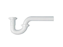 BRAXTON HARRIS COMPANY Braxton Harris Company swf P-trap 1-1/4 in White Polypropylene