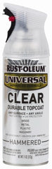 RUST-OLEUM Rust-oleum 302153 Hammered Spray Paint Clear 12 Oz
