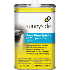 SUNNYSIDE Sunnyside 87032S Pure Gum Spirits Turpentine 1 Quart (Each)