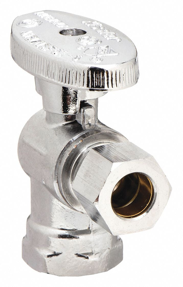 KISSLER Kissler 88-9200 1/4-Turn Angle Stop (3/8 in x 3/8 in) (Pkg Qty 10)